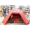 Image 6 : **Red 9ft x 8ft 3-4 Person Tent
