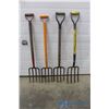 Image 1 : **(4) Potato Forks
