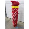 Image 2 : **(11) Red Storage Buckets w/Lids