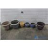 Image 1 : **Plastic & Ceramic Planters