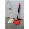 Image 2 : **Mop & Broom w/Extended Dust Pan