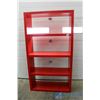 Image 1 : **Large Red Shelf