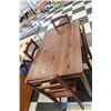 Image 2 : **Wooden Table w/(4) Chairs