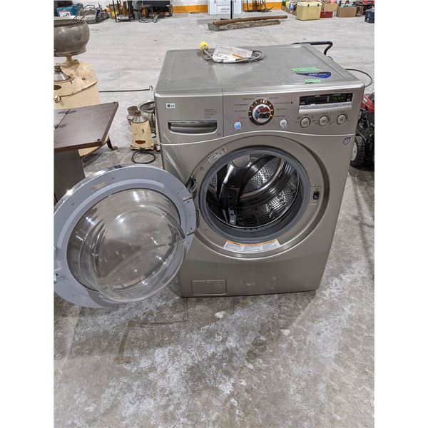 LG Direct Drive Front Load Washing Machine Powers on, untested