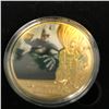 Image 2 : 80 YEARS OF BATMAN GOLD PLATED COIN w/ CASE