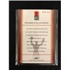 Image 2 : 2010 LEAF MUHAMMAD ALI AUTHENTIC EVENT WORN BOXING CARD 05/60