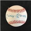 Image 1 : MICKEY MANTLE AUTOGRAPHED BASEBALL
