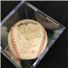 Image 2 : 1990'S SAN DIEGO PADRES TEAM SIGNED BASEBALL (GWYNN, BOCHY, HOFFMAN, ARIAS+++) SPORTSCARDS LOA