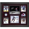 Image 1 : CALE MAKAR SIGNED 20x24 CUSTOM FRAMED LE GAME-USED NET DISPLAY Display (FANATICS HOLOGRAM)