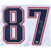 Image 2 : ROB GRONKOWSKI AUTOGRAPHED NEW ENGLAND PATRIOTS JERSEY (BECKETT COA)