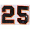 Image 2 : BARRY BONDS SIGNED PRO STYLE JERSEY (TENNZONE HOLOGRAM & BONDS HOLOGRAM)