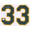 Image 2 : JOSE CANSECO AUTOGRAPHED ATHLETICS WHITE PRO STYLE JERSEY (JSA COA)