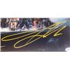 Image 2 : EZRA MILLER & JASON MOMOA SIGNED "JUSTICE LEAGUE" 11X14 PHOTO (PSA HOLOGRAM)