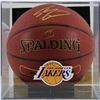 Image 1 : SHAQUILLE O'NEAL SIGNED NBA BASKETBALL WITH DISPLAY CASE (Beckett COA)