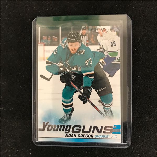 2019-20 UD Young Guns #462 Noah Gregor