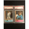 Image 1 : 1974 O-PEE-CHEE GRADED HOCKEY CARD LOT (PLANTE/ BOB KELLY)