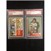 Image 1 : 1974 O-PEE-CHEE GRADED HOCKEY CARD LOT (CANUCKS TEAM LEADERS/ PARK)