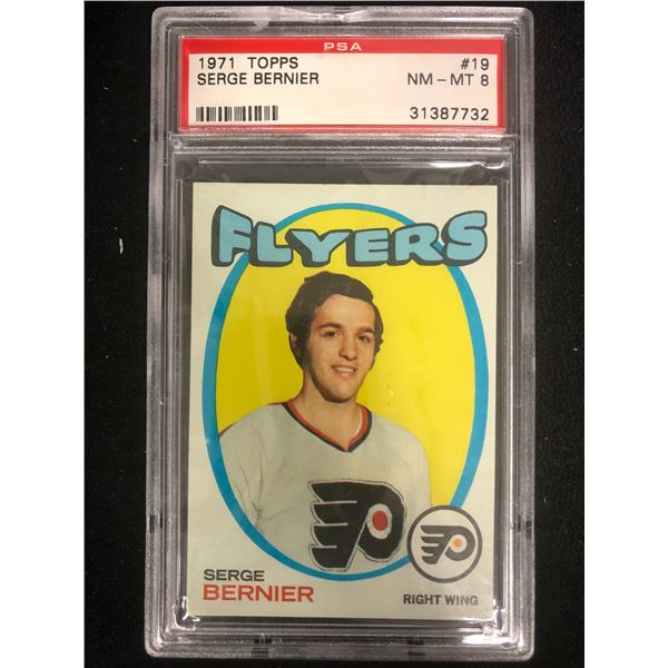 1974 TOPPS #19 SERGE BERNIER (NM-MT 8)