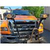 Image 4 : 2010 FORD F-650 PRO LOADER XL, 4DR DUMP TRUCK, ORANGE, VIN # 3FRNW6GA5AV251081