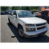 Image 3 : 2011 CHEVROLET COLORADO LT, 4DR EXT CAB PU, WHITE, VIN #1GCESCF9XB8103437
