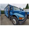 Image 3 : 2001 INTERNATIONAL 4700 D7466E FREIGHT VAN, BLUE, VIN # 1HTSCAAR51H397729