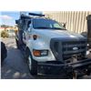Image 1 : 2007 FORD F-650 XLT, 4DR EXT CAB PU, WHITE, VIN # 3FRNX65R97V480183