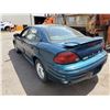 Image 4 : 2002 PONTIAC GRAND AM, 4DR SEDAN, GREEN, VIN # 1G2NF52E62M727394