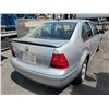 Image 3 : 2001 VOLKSWAGEN JETTA, 4DR SEDAN, GREY, VIN #3VWSP29MX1M218657