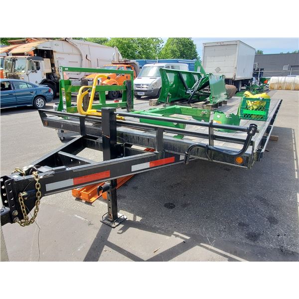 2019 RAINBOW EXCURSION, TANDEM TRAILER, BLACK, VIN # 2RGBH2024K1000528