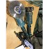 Image 2 : 2 MAKITA 120V CORDED GRINDERS WITH 1 CUT OFF WHEEL