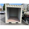 Image 2 : BEIGE 12' SELF-STORAGE STORAGE CONTAINER WITH ROLL UP DOOR L12' X W87" X H99"