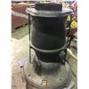 Image 2 : ANTIQUE BLACK CAST IRON WOOD BURNING HEATER