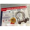 Image 2 : GREATBEAR 38 PIECE SCREW PIN ANCHOR SHACKLE SET