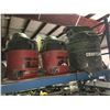 Image 3 : SHELF OF ASSORTED SIZE SHOP VACS, HOSES AND ACCESSORIES