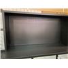 Image 2 : GREY STEELMAN 30 DRAWER HUTCH WORK BENCH W112" X D25" X H71" WITH ANTI-SLIP LINING