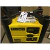 Image 2 : CHAMPION 2000W  PORTABLE GAS GENERATOR, AND COEMAR SPOTLIGHT