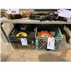 Image 1 : YELLOW 3.2 TON CHAIN HOIST & ORANGE CM SERIES 2 TON CHAIN HOIST IN CRATES