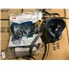 Image 2 : 6 BOXES OF 3M RUGGED COMFORT -QUICK LATCH HALF FACEPIECE 6503QL SAFETY RESPIRATORS