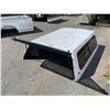 Image 2 : WHITE HARDTOP TRUCK BOX CANOPY WITH OPENING REAR WINDOW