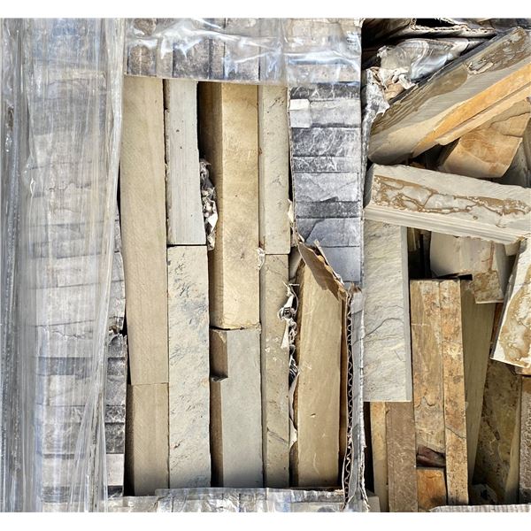 A pallet of stones
