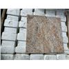 Image 1 : A pallet of granite 1ft x 1ft Kashmir white/yellow