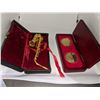 Image 1 : Golden Saxophone & Coins and Carved Mini Decor Items