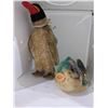 Image 1 : Peggy the penguin. Jocko the monkey and Flossy the fish - collectible stuffed toys STEIFF
