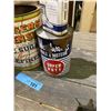 Image 2 : Rogers sugar tin, huberd's and woodward's motor oil tin box