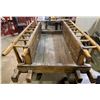 Image 2 : 150 Year Old Wagon from Moe's. Originated in India -  approx 88" x 36.5" x 58"