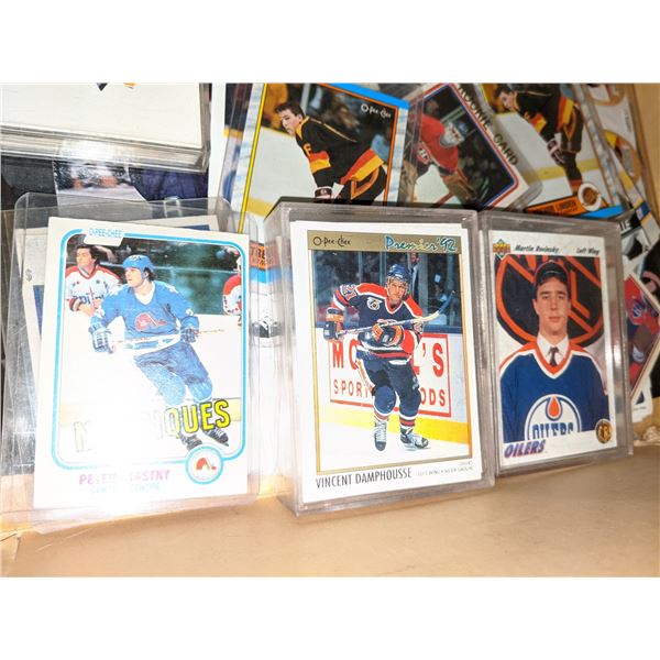 Box of Assorted Hockey Cards