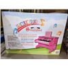 Image 10 : five boxes of toys Lego duplo mini robot Disney red cash register and Mini piano