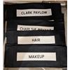 Image 1 : project Blue book chair name tags