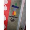 Image 2 : Vancouver Olympics Coca-Cola sign Banner approx 8ft tall x 33" wide