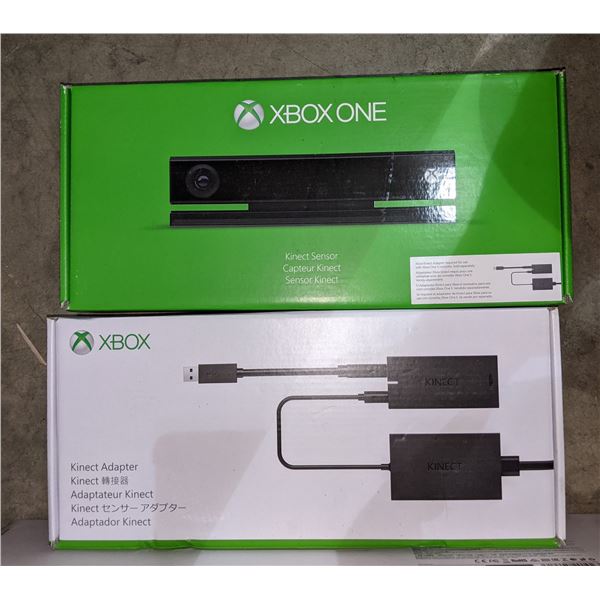 keyboard Xbox Kinect sensor and Xbox Kinetic adapter
